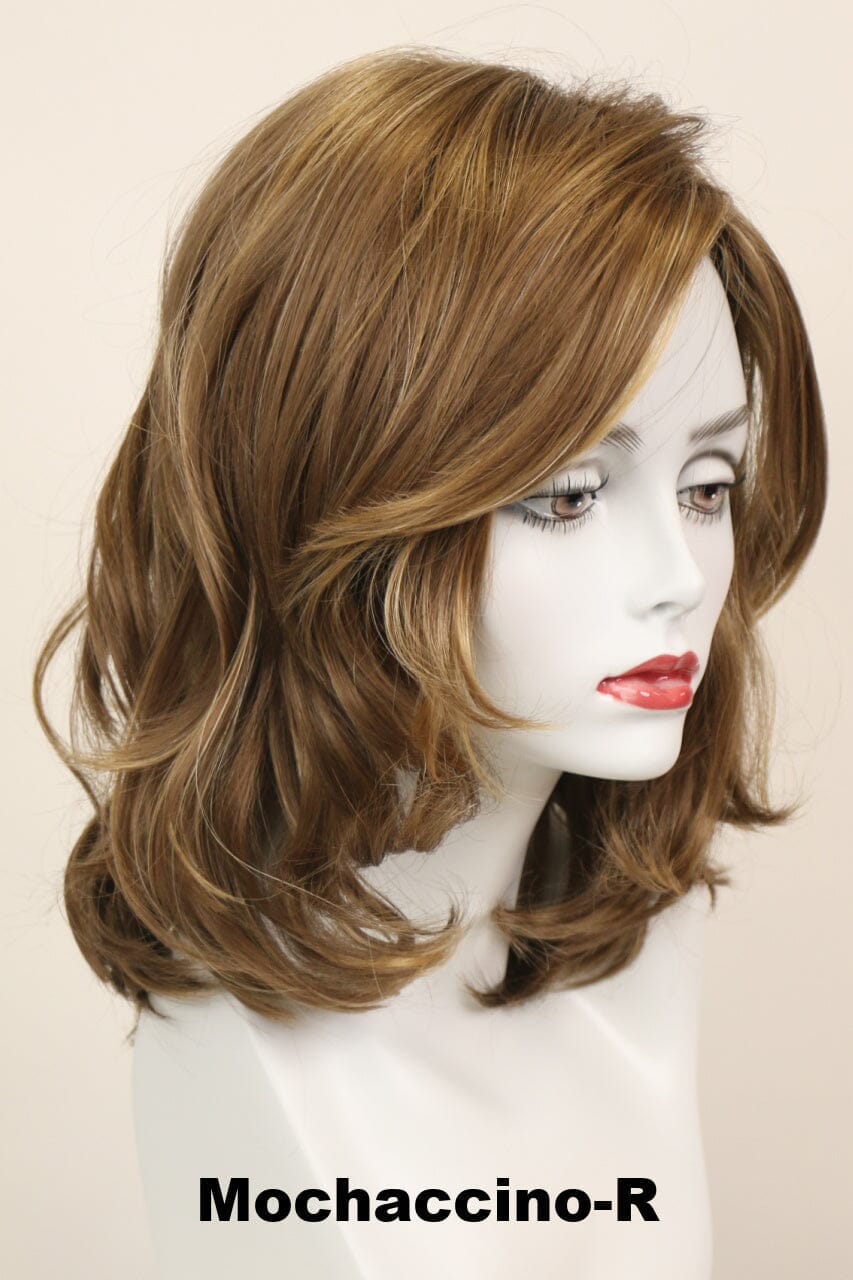 Rochelle Basic Cap Large with Roots (long length wig) by Godiva's Secret