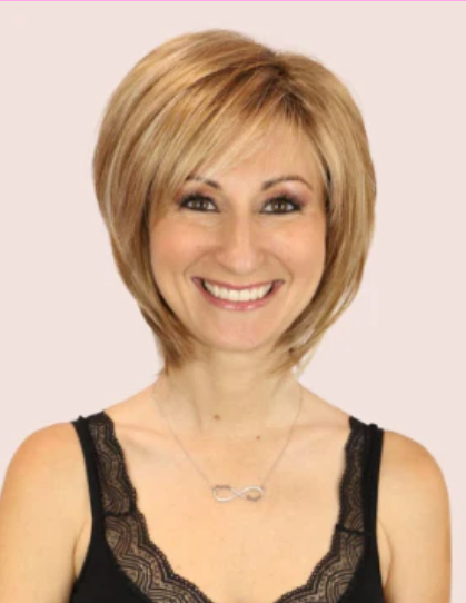 Trixie Basic Cap Large with Roots (medium length wig by Godiva's Secret
