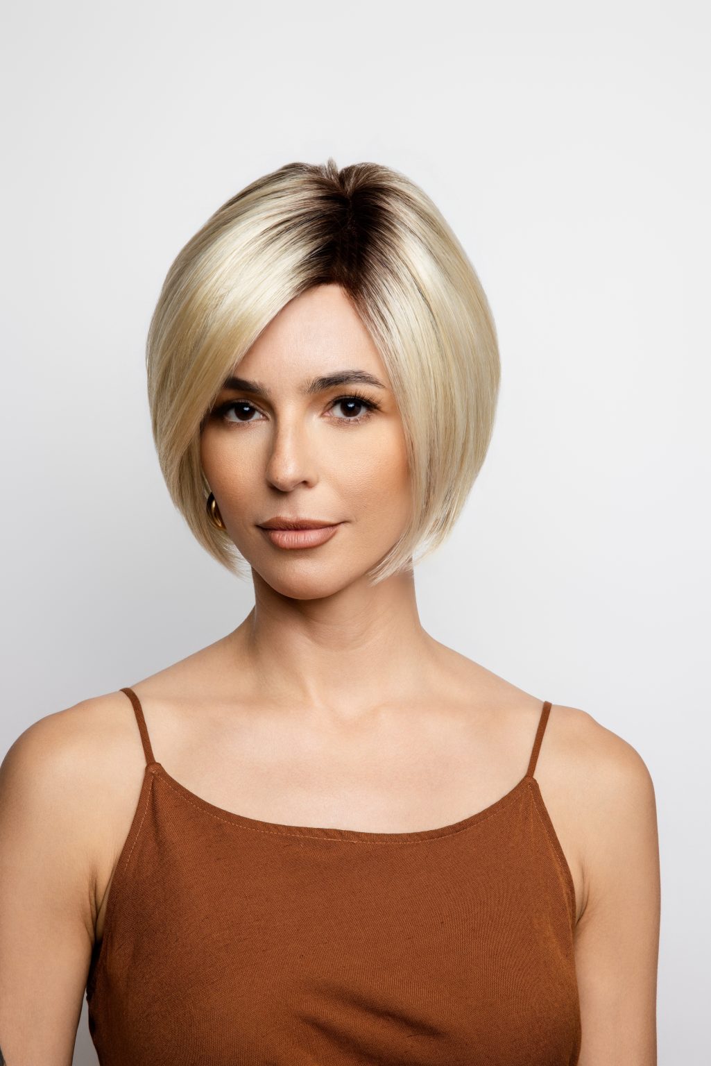 Emy Lace Front & Monofilament Synthetic Wig by Amore