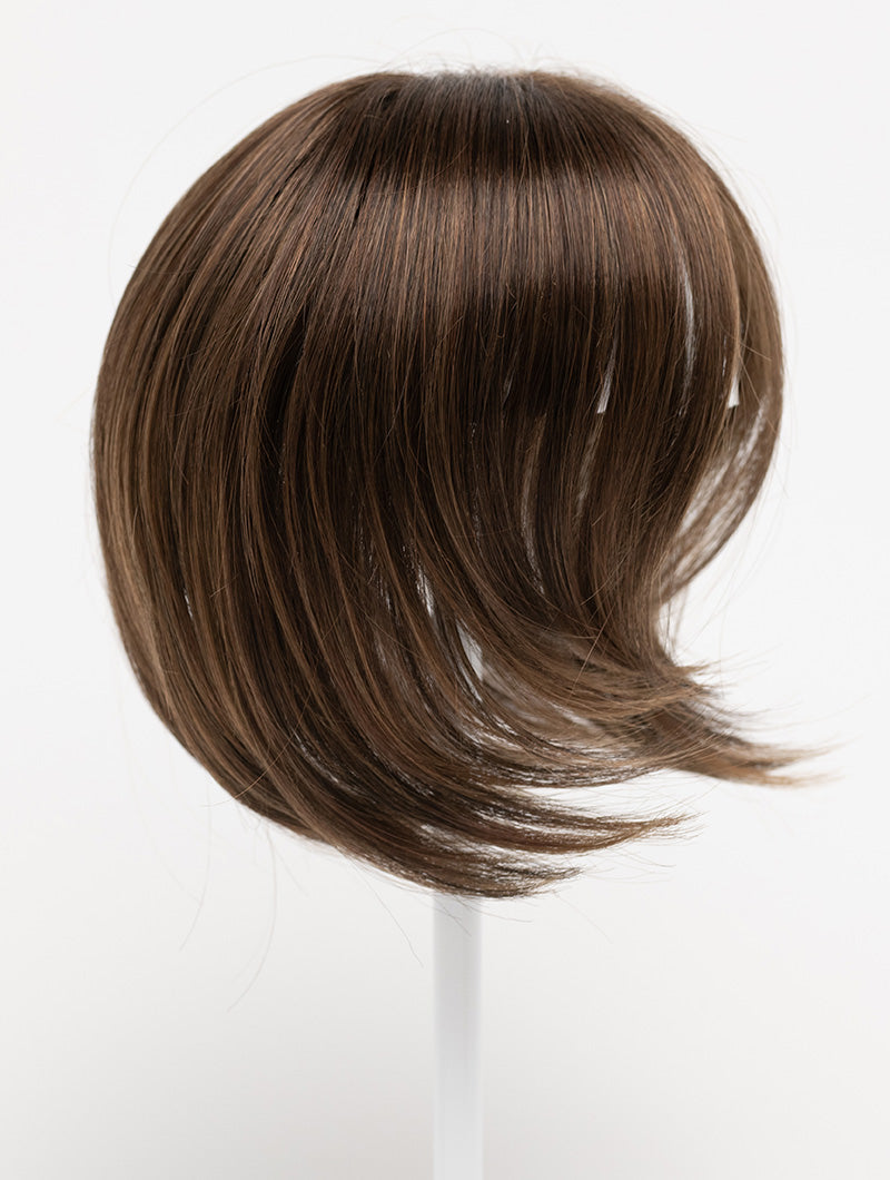 Be Blunt Topper by Envy | Synthetic Lace Front Topper | Mono Part