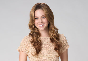 Brianna Hand Tied by Envy | Synthetic Swiss Lace Front Hand Tied Wig | Mono Top