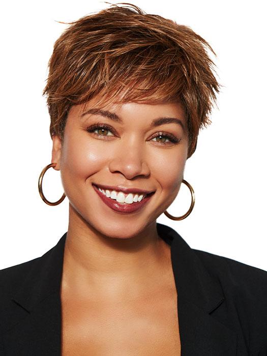 Brushed Pixie by TressAllure | HF Synthetic Wig | Basic Cap