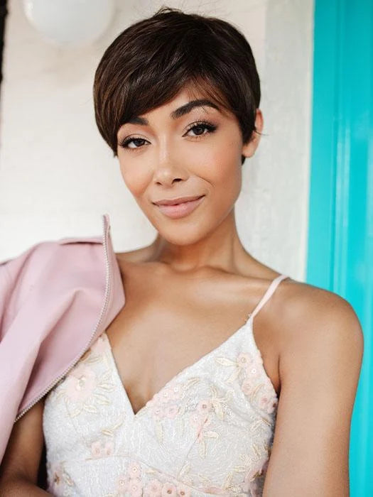 Brushed Pixie by TressAllure | HF Synthetic Wig | Basic Cap