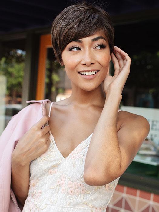 Brushed Pixie by TressAllure | HF Synthetic Wig | Basic Cap