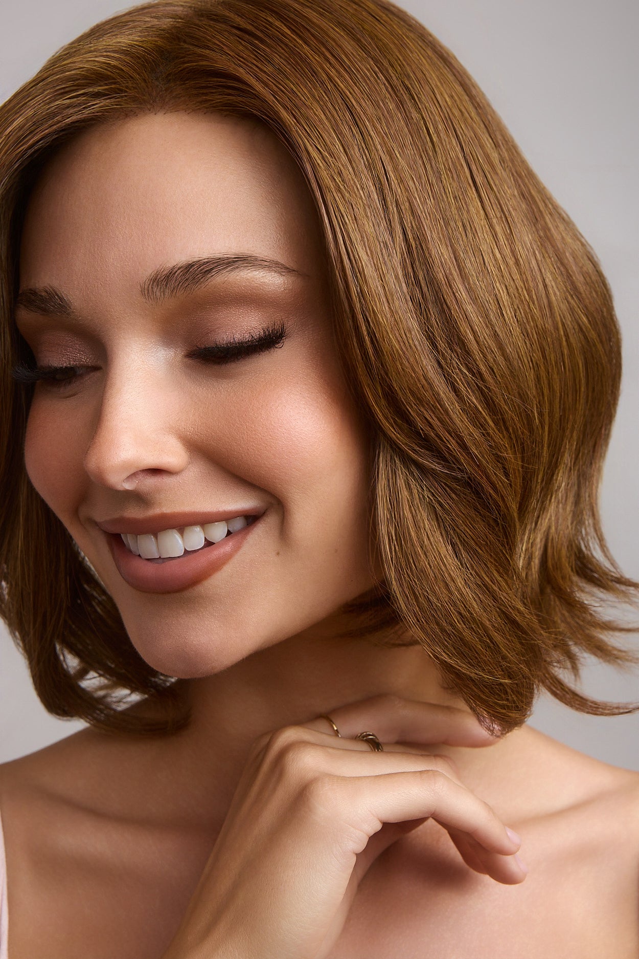 Farren By Amore Monofilament Top, Hand-Tied