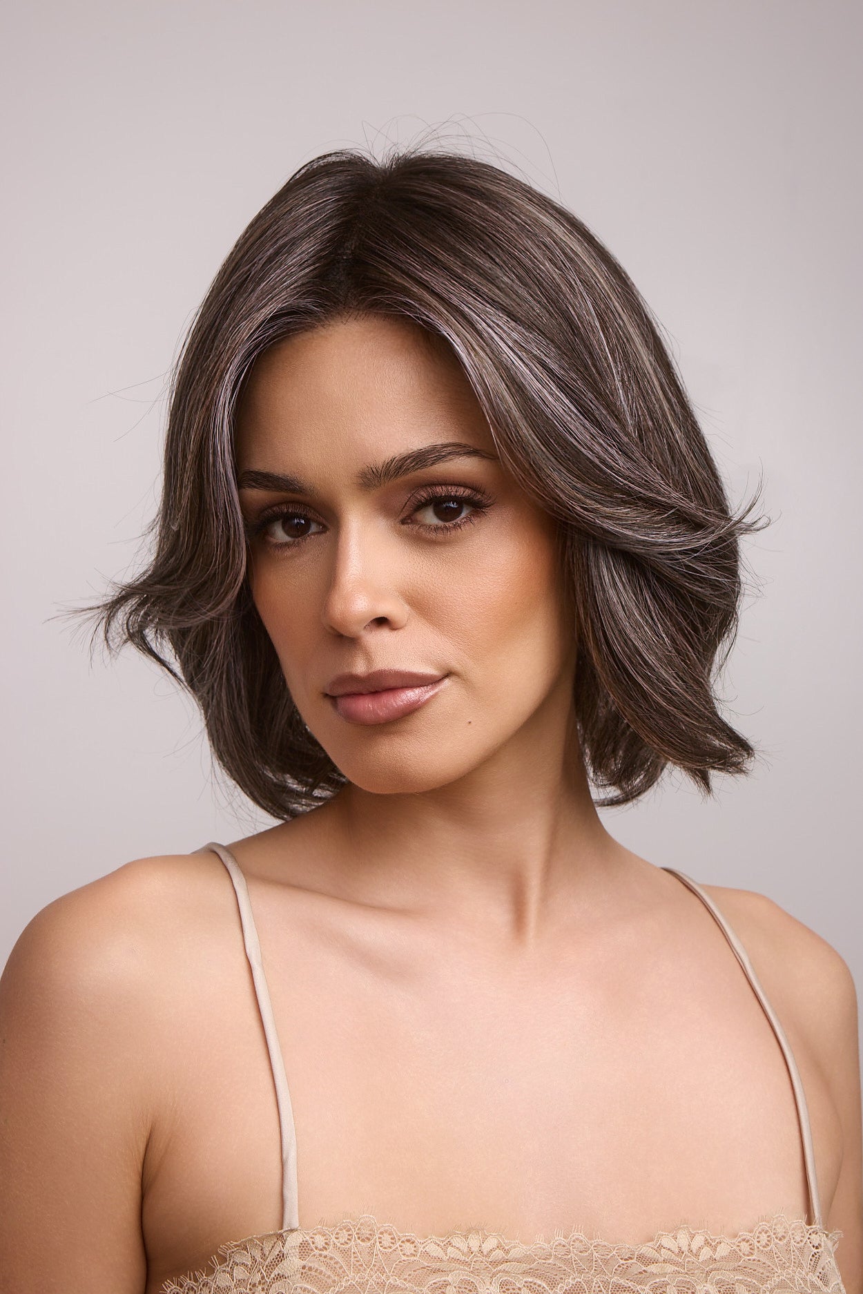 Farren By Amore Monofilament Top, Hand-Tied