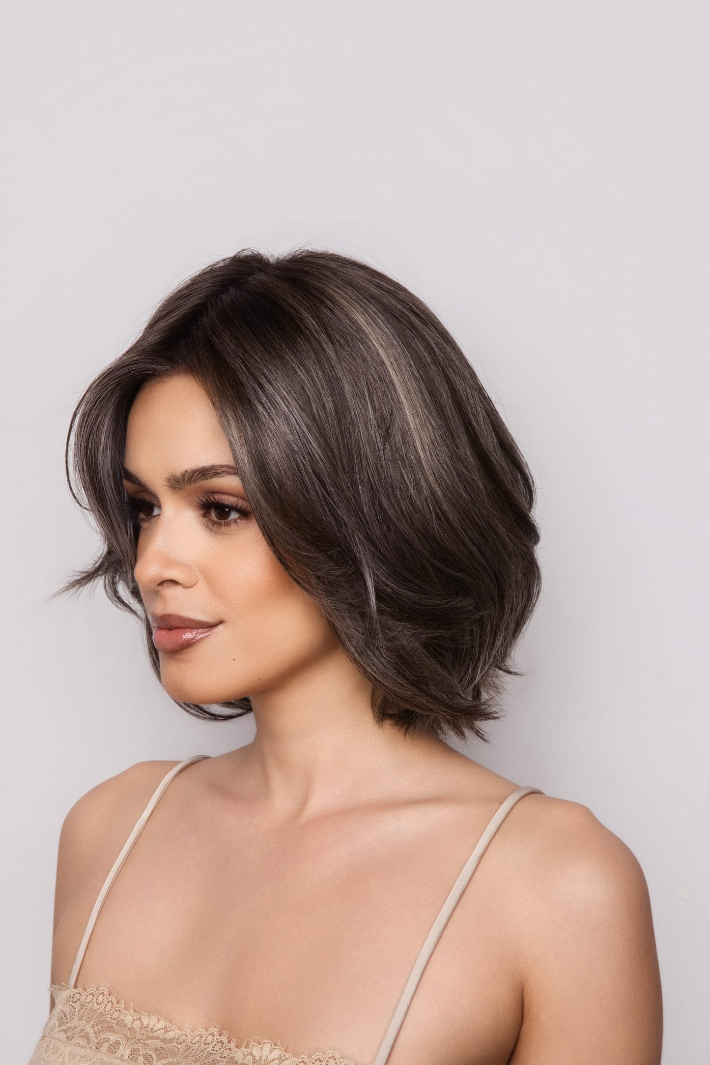 Farren By Amore Monofilament Top, Hand-Tied