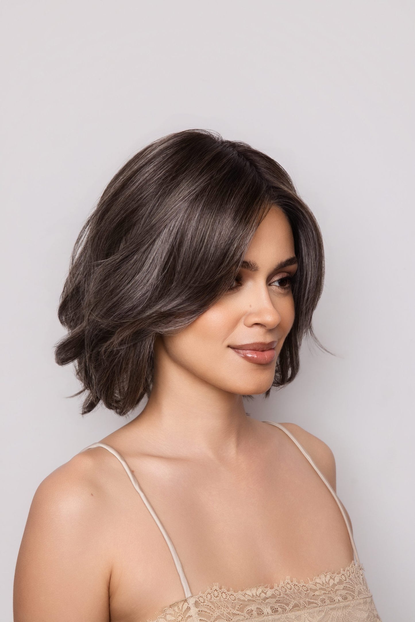 Farren By Amore Monofilament Top, Hand-Tied