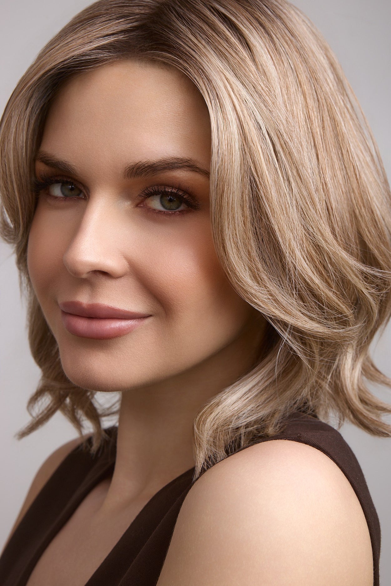 Farren By Amore Monofilament Top, Hand-Tied