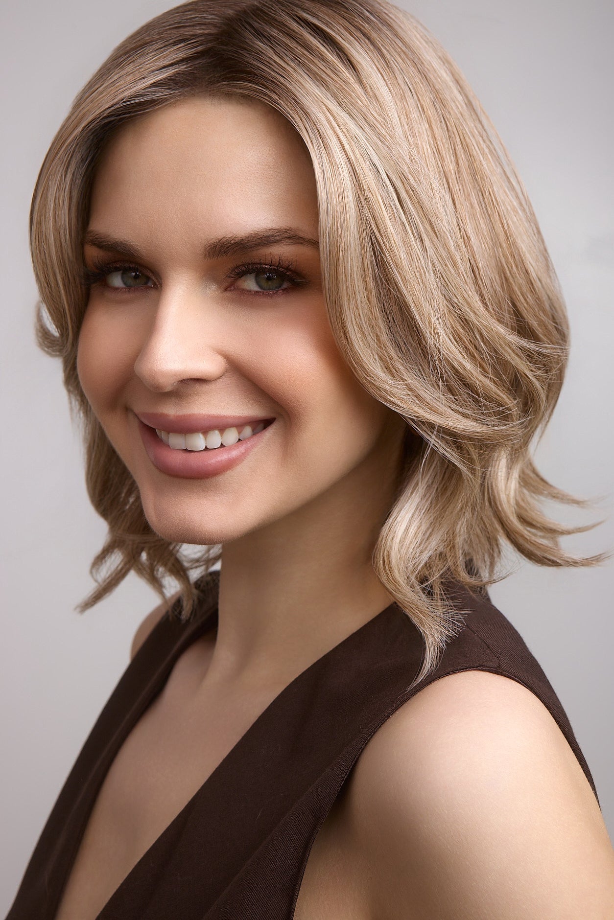 Farren By Amore Monofilament Top, Hand-Tied