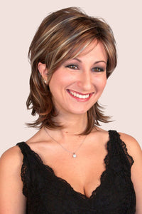 Katie Basic Cap with Roots (medium length wig) by Godiva's Secret