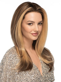 Leading Edge by TressAllure | HF Synthetic Extended Lace Front Wig | Mono Top