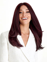 Leading Edge by TressAllure | HF Synthetic Extended Lace Front Wig | Mono Top