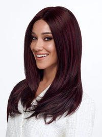 Leading Edge by TressAllure | HF Synthetic Extended Lace Front Wig | Mono Top