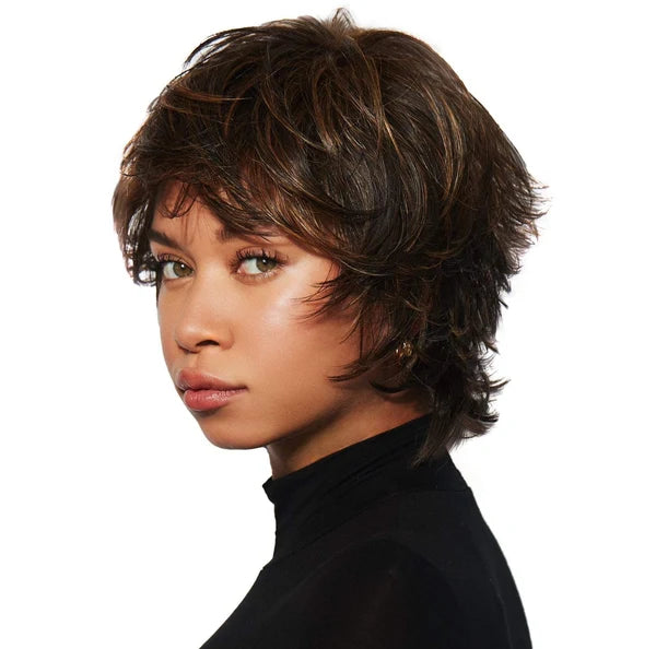 Razor Cut Shag by TressAllure | HF Synthetic Wig | Basic Cap