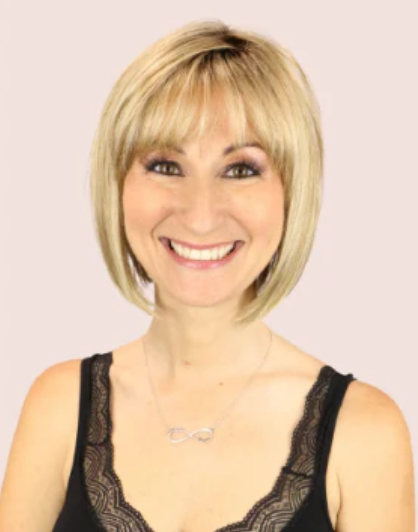 Sabrina Basic Cap with Roots (medium length wig) by Godiva's Secret