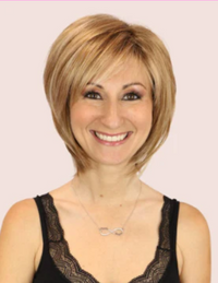 Trixie Basic Cap Large with Roots (medium length wig by Godiva's Secret