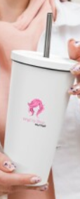 Insulated Tumbler with WigCity.Shop Logo