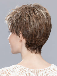 SUN MONO by ELLEN WILLE in DARK SAND ROOTED 12.20.9 | Lightest Brown blended with Light Honey and Medium Warm Brown Blend and Shaded Roots
