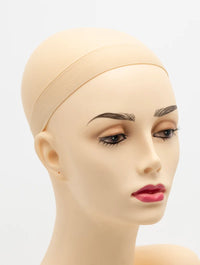 wig cap on wig head mannequin