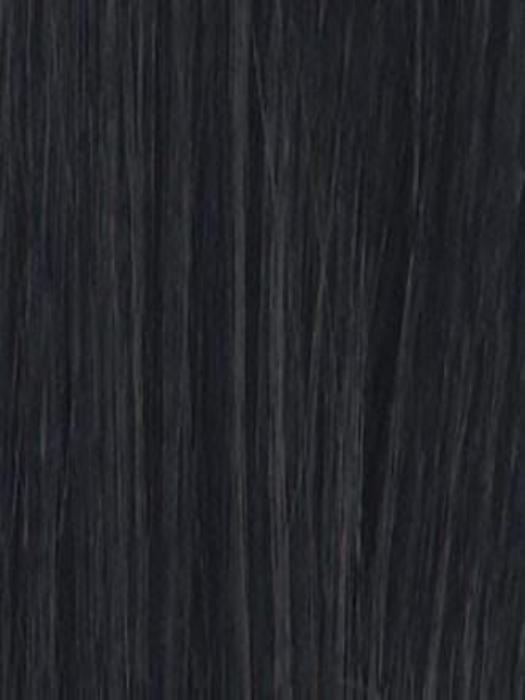 Wine | Power Pieces | Heat Friendly Synthetic Hairpiece — BLACK