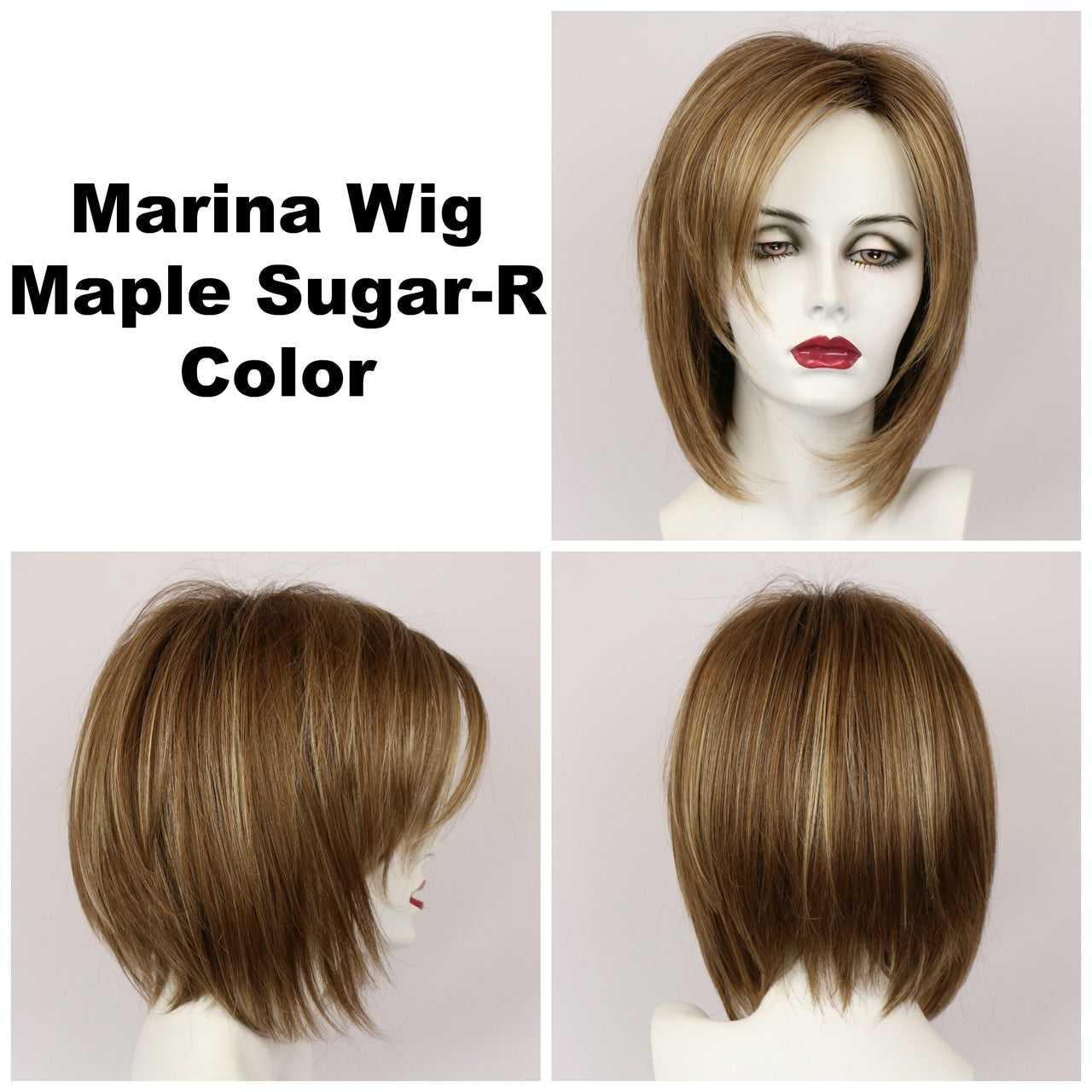 Marina Basic Cap with Roots (medium length wig) by Godiva's Secret
