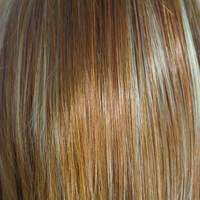 Apricot Frost - A blend of very cold icy blonde slices mixed with fine apricot and copper colors.