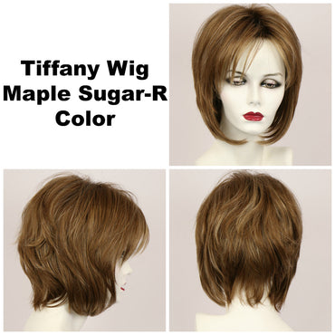 Tiffany Basic Cap with Roots (medium length wig) by Godiva's Secret