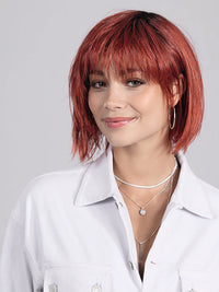 CHANGE by Ellen Wille in HOT FLAME ROOTED 132.133 | Granat Red and Red Violet Blend with Shaded Roots