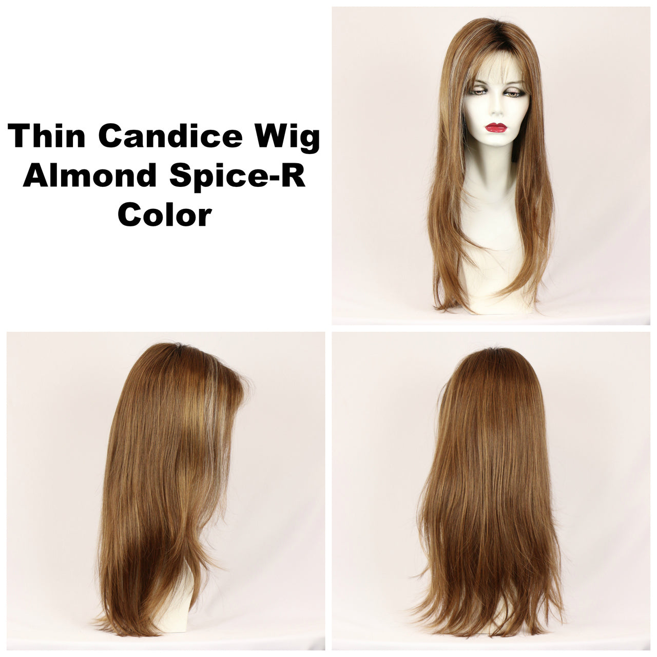 Thin Candace Basic Cap with Roots (long length wig) by Godiva's Secret