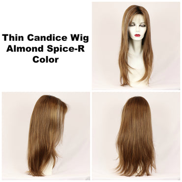 Thin Candace Basic Cap with Roots (long length wig) by Godiva's Secret