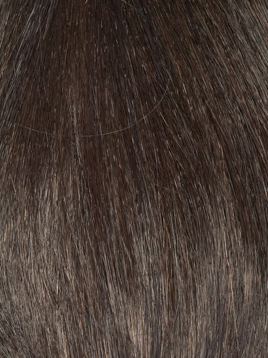 Barely There Straight 12" — Dark Brown