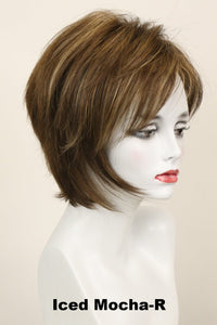 Trixie Basic Cap Large with Roots (medium length wig by Godiva's Secret