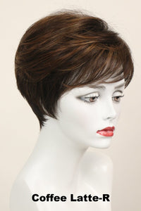 Peggy Basic Cap with Roots (short length wig) by Godiva's Secret