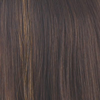 Kahlua Blast  -  A cool toned brown that has a Dark Chocolate-base. This color has a lively yellow golden streak on the front, making it a statement color for daily wear.