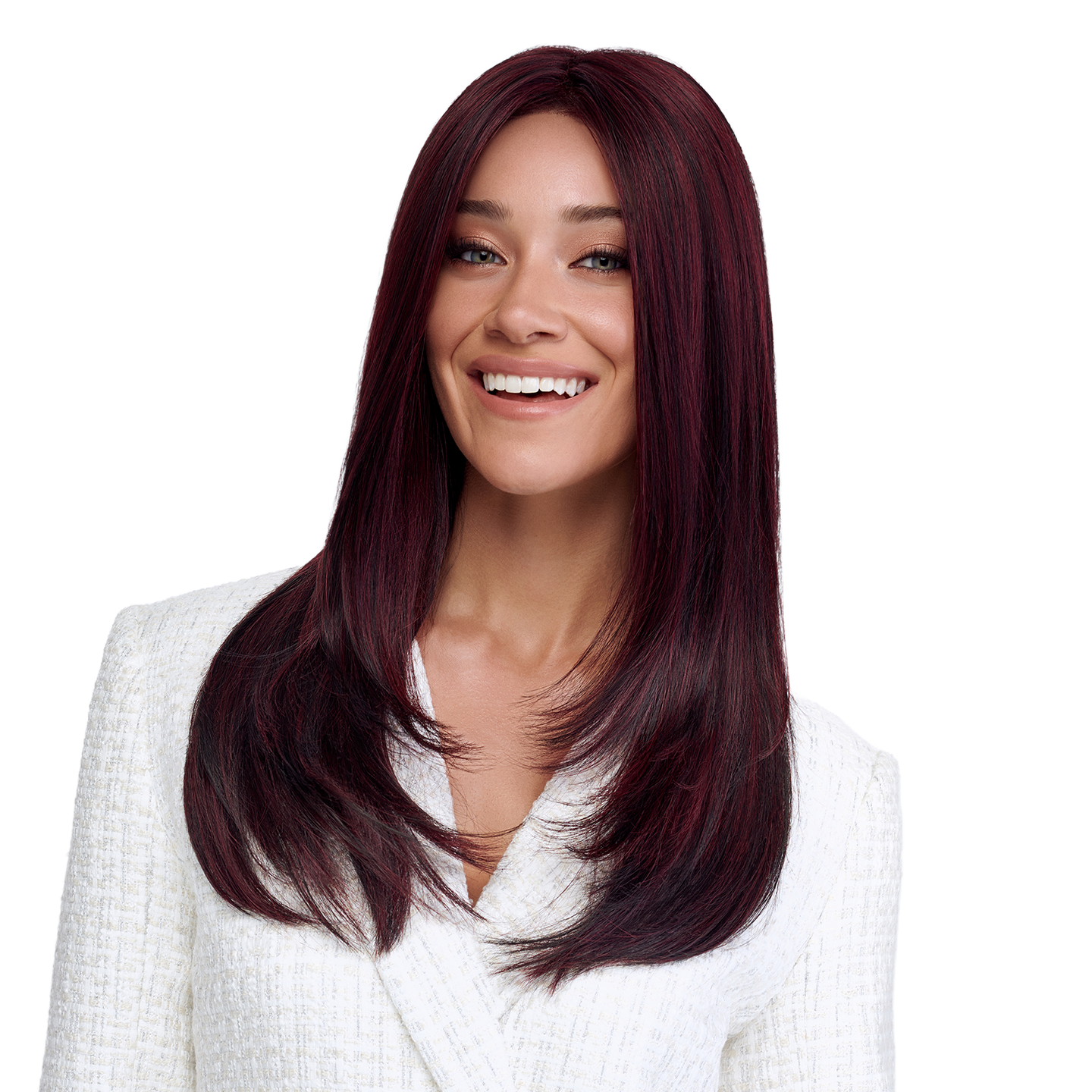 Leading Edge by TressAllure | HF Synthetic Extended Lace Front Wig | Mono Top