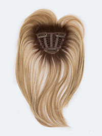 LEMON II in SANDY BLONDE ROOTED 16.22.20 | Medium Blonde, Light Neutral Blonde, and Light Strawberry Blonde Blend with Shaded Roots