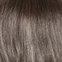 NM Truffle Brown-LR  -  A long rooted neutral medium-brown tone, softly blended with light ash blond. The long root creates a very subtle ombre effect.