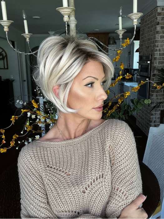 Pixie Lite by TressAllure | HF Synthetic Lace Front Wig | Mono Top