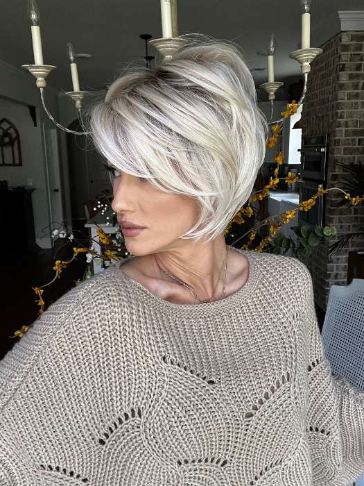 Pixie Lite by TressAllure | HF Synthetic Lace Front Wig | Mono Top