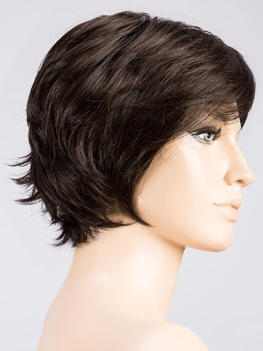 ESPRESSO ROOTED 2.4 | Darkest Brown base with a blend of Dark Brown and Warm Medium Brown throughout with Dark Roots